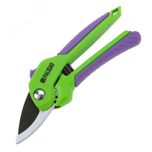 Секатор прямого реза, 210 мм, шестеренный привод, двухкомпонентные рукоятки - фото 1