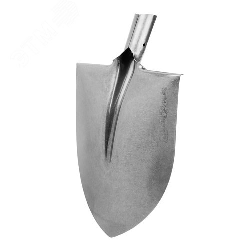 Лопата штыковая, 225х295 мм, углубленная, рессорная сталь, 0,7 кг, без черенка - фото 2