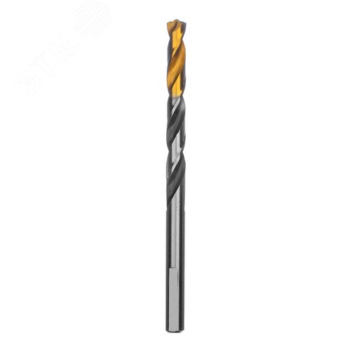 Сверло спиральное по металлу 6,5 x 93мм, Р6М5, Golden Tip, многогранная заточка - фото 2
