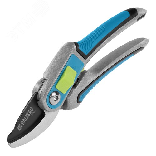 Секатор прямого реза, 215 мм, регулировка захвата, трехкомпонентные рукоятки, LUXE - фото 1