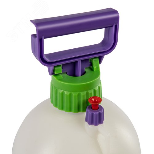 Опрыскиватель 5 л, ручной, с насосом, шлангом, разбрызгивателем - фото 3