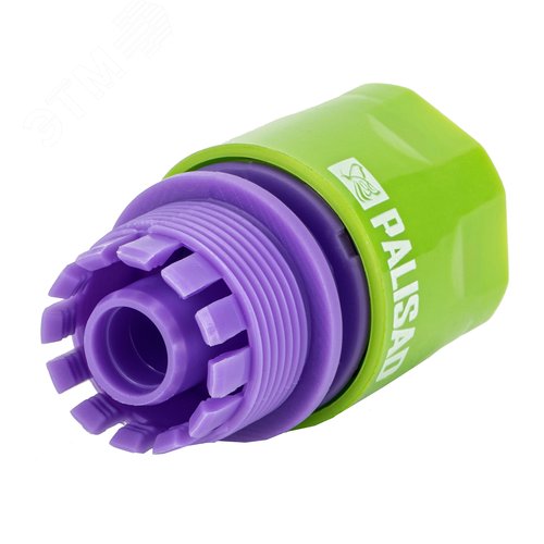 Соединитель пластмассовый быстросъемный для шланга 1/3 - фото 4