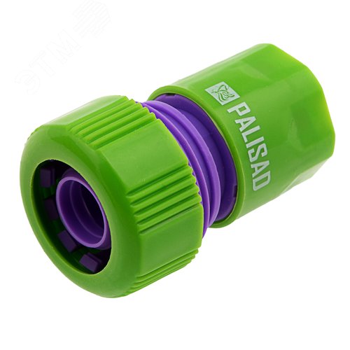 Соединитель пластмассовый быстросъемный для шланга 3/5 - фото 2