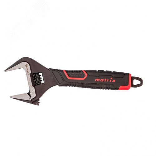 Изображение товара Ключ разводной, тонкие губки, фосфатированный, 2-х комп рукоятка, 200 мм, CrV, PRO (шт)