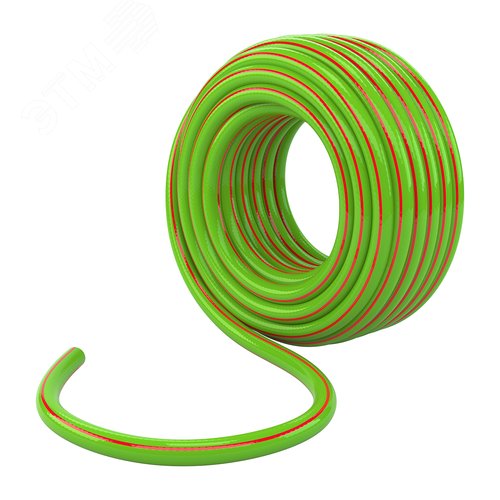 Шланг поливочный армированный эластичный 1/2, 50 м - фото 1