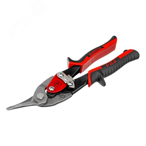 Ножницы по металлу, 250 мм, левый рез,сталь CRMO,двухкомпонентные рукоятки, PRO - фото 2