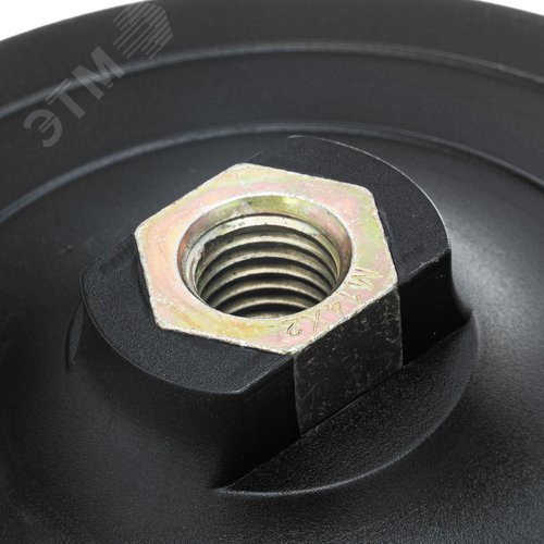 Насадка для дрели и УШМ с липучкой, 125 мм, твердая - фото 3