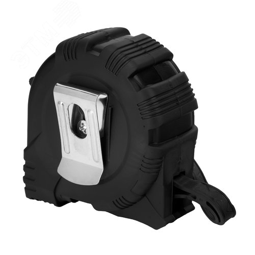 Рулетка Black, 3 м х 16 мм, обрезиненный корпус - фото 2