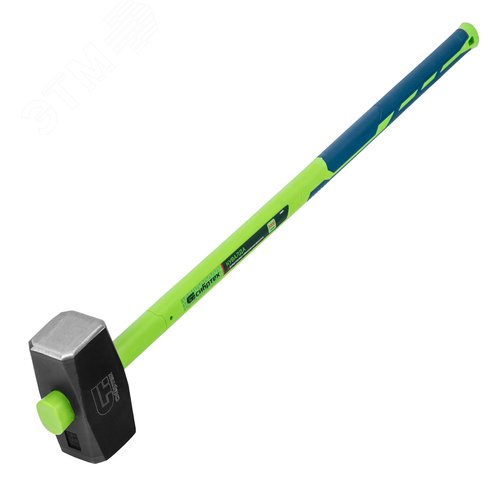 Кувалда, 8000 г, фибергласовая обрезиненная рукоятка - фото 1