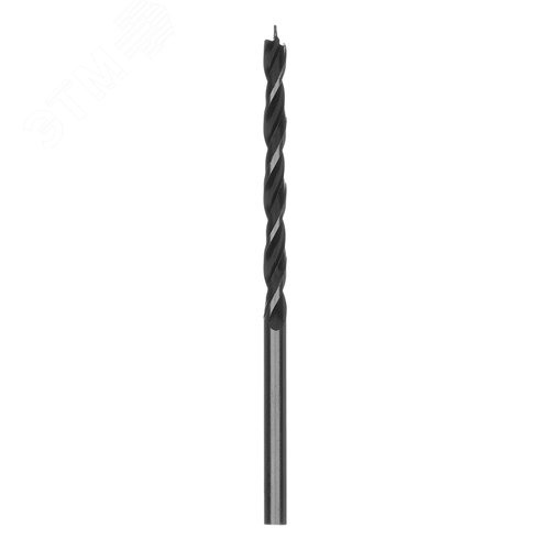 Сверло по дереву, 3 мм, цилиндрический хвостовик - фото 1