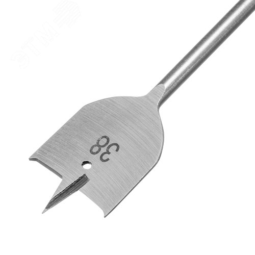 Сверло по дереву перовое удлиненное, 38 х 300 мм, 6-гранный хвостовик - фото 2