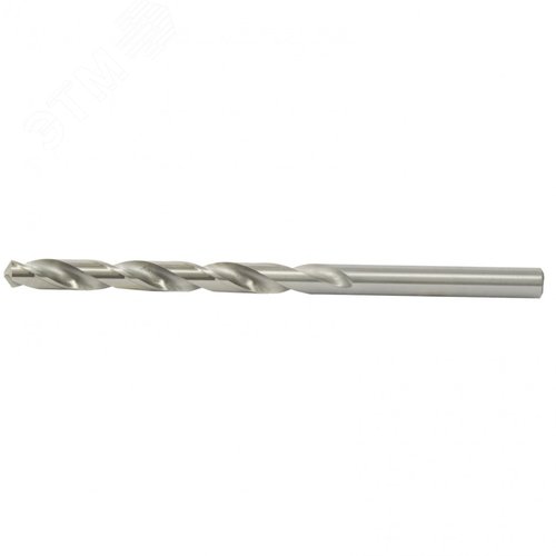 Сверло по металлу, 12,0 х 205 мм, полированное, удл., HSS, 5 шт. цил. хв. - фото 1
