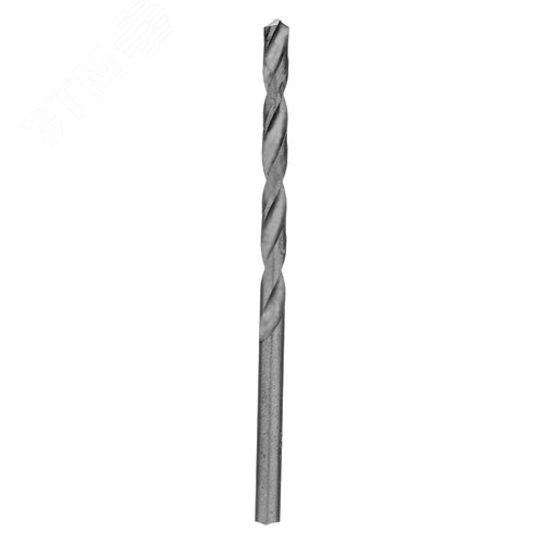 Сверло по металлу, 4,0 мм, полированное, HSS, 10 шт. цилиндрический хвостовик - фото 1