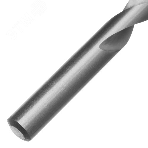 Сверло по металлу, 10,5 мм, полированное, HSS, 5 шт. цилиндрический хвостовик - фото 3