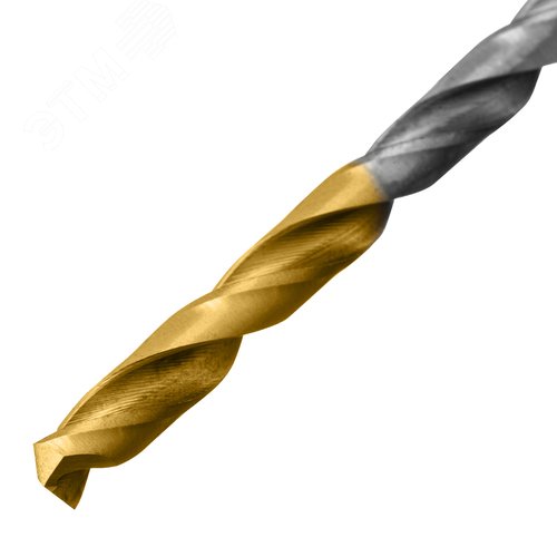 Набор сверл по металлу, 1-10 мм, Р6М5-TiN, Golden Tip, 19 шт - фото 3