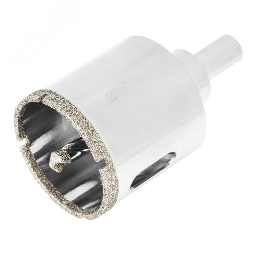 Сверло алмазное по керамограниту, 40 х 67 мм, 3-гранный хвостовик - фото 1