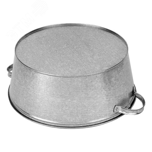 Таз оцинкованный 13 л, Россия - фото 2