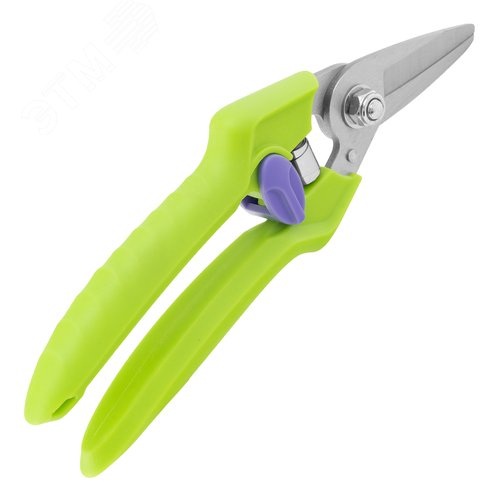 Секатор цветочный, 190 мм, пластиковые рукоятки - фото 2