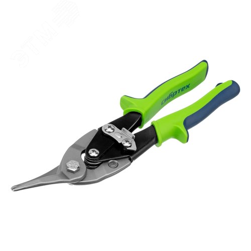 Ножницы по металлу, 250 мм, левый рез, сталь С55,двухкомпонентные рукоятки - фото 2