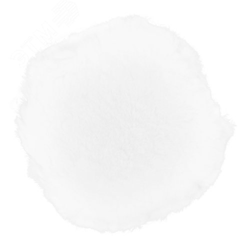 Насадка полировальная под липучку, 150 мм, натуральная шерсть - фото 1