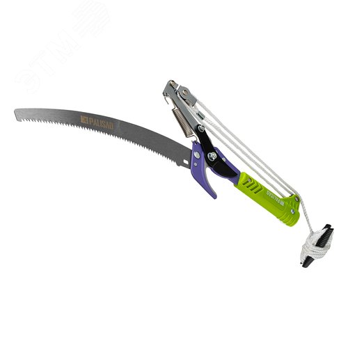 Сучкорез штанговый с пилой, прямой рез, пластиковая тулейка 25 мм - фото 1