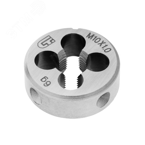 Плашка М10 х 1,0 мм - фото 1