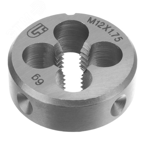 Плашка М12 х 1,75 мм - фото 1