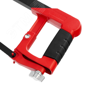 Ножовка по металлу, 300 мм, биметаллическое полотно, обрезиненная рукоятка - фото 3