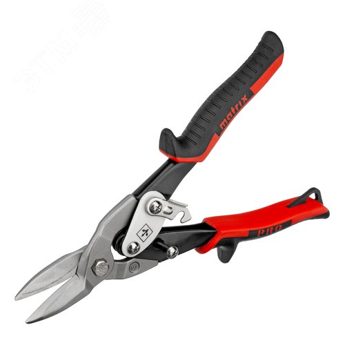 Ножницы по металлу, 250 мм, прямой рез,сталь CRMO,двухкомпонентные рукоятки, PRO - фото 1