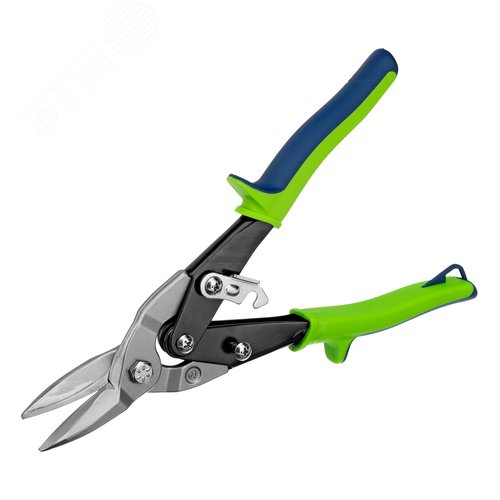 Ножницы по металлу, 250 мм, прямой рез, сталь С55,двухкомпонентные рукоятки - фото 1