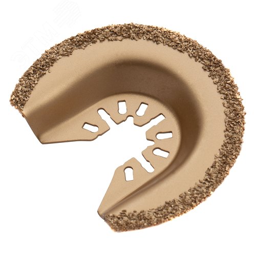 Насадка для МФИ режущая полукруг., HM, по плитке и дереву, 65 мм - фото 2