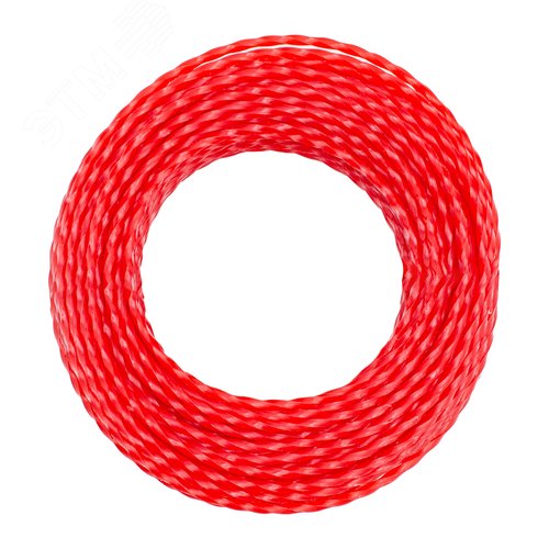 Леска для триммера витой квадрат 2,4 мм х 15 м - фото 2