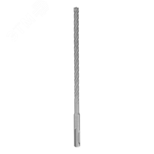 Бур по бетону, цельная крестовая пластина, 8x215 мм, SDS PLUS - фото 2