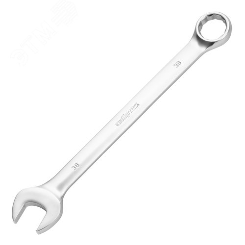 Ключ комбинированный 38мм, никелированный - фото 1