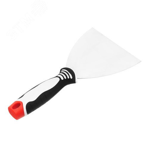Шпательная лопатка из нержавеющей стали, 120 мм, 3-комп. ручка - фото 2