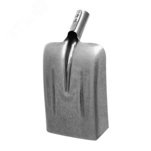 Лопата совковая, 230х275, ребра жесткости, рессорная сталь, 0,9 кг, без черенка, LUXE - фото 2