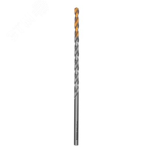 Сверло спиральное по металлу 4,2 х 119 мм, Р6М5, Golden Tip, удлиненное - фото 2