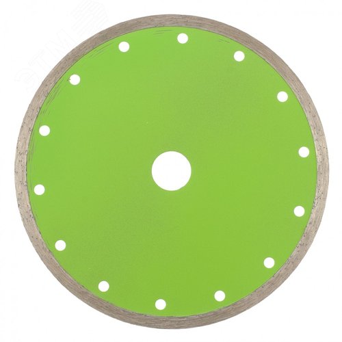 Диск алмазный отрезной сплошной, 180 х 22,2 мм, мокрая резка - фото 2