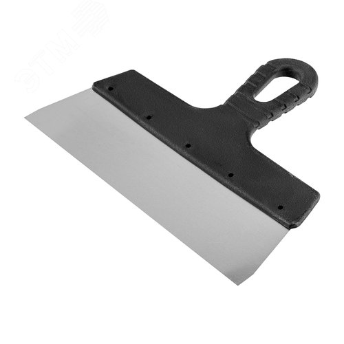 Шпатель фасадный из нержавеющей стали, 250 мм, пластмассовая ручка - фото 1