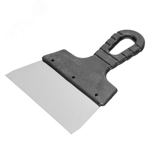 Шпатель фасадный из нержавеющей стали, 150 мм, пластмассовая ручка - фото 1