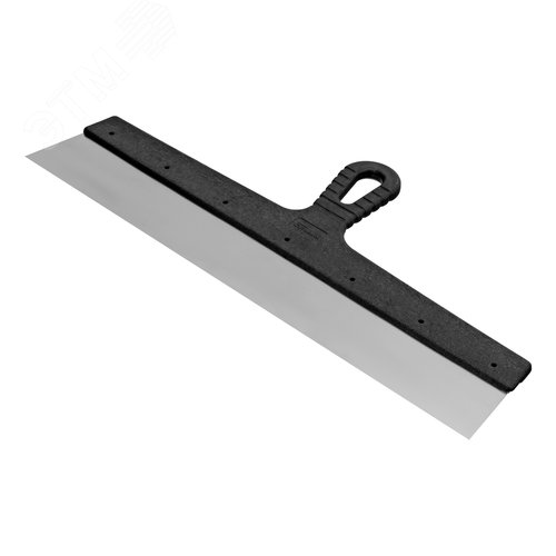 Шпатель фасадный из нержавеющей стали, 450 мм, пластмассовая ручка - фото 1