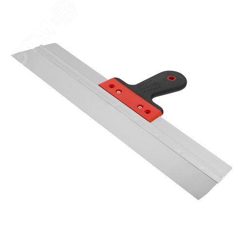 Шпатель фасадный из нержавеющей стали, 475 мм, 2-комп. ручка - фото 1