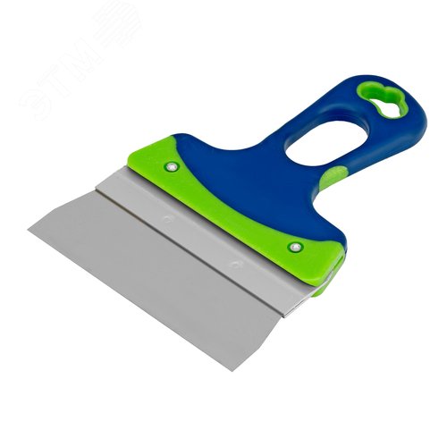 Шпатель фасадный, нержавеющая сталь, 150 мм, 2-компонентная ручка - фото 1