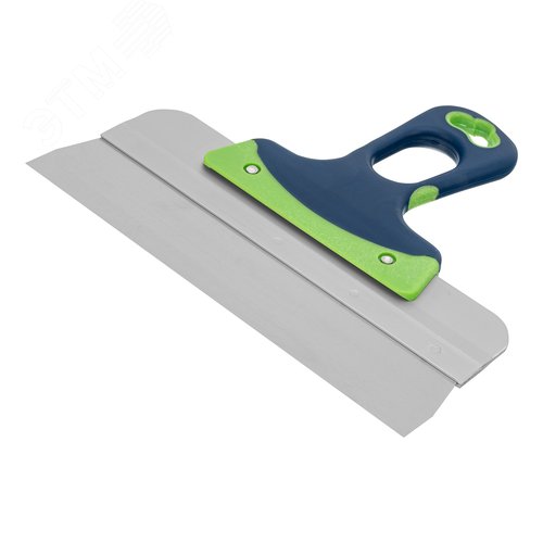 Шпатель фасадный, нержавеющая сталь, 250 мм, 2-компонентная ручка - фото 1