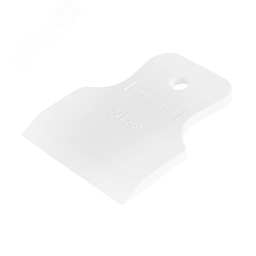 Шпатель, белая резина, 60 мм Россия - фото 1