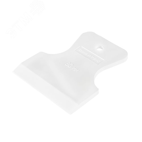 Шпатель, белая резина, 80 мм Россия - фото 1