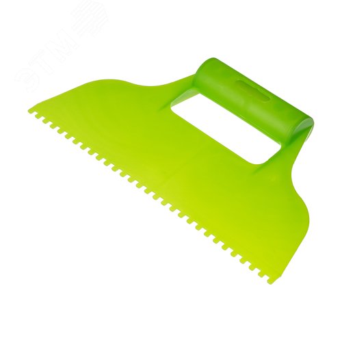 Шпатель для клея, пластмассовый, зубчатый 4х4 мм - фото 1