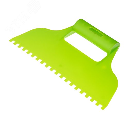 Шпатель для клея, пластмассовый, зубчатый 6х6 мм - фото 1