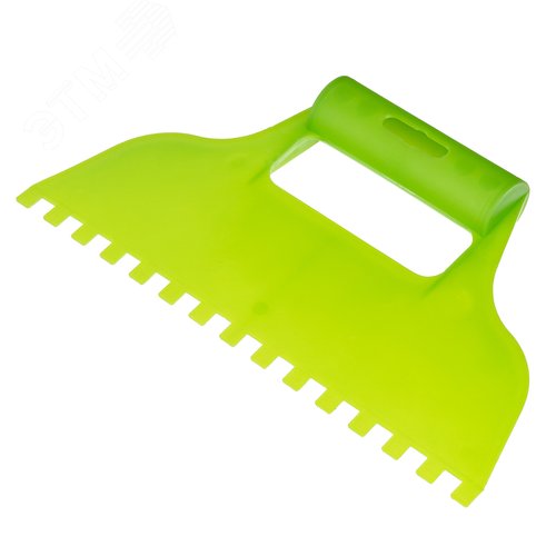Шпатель для клея, пластмассовый, зубчатый 8х8 мм - фото 1