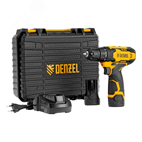 Дрель-шуруповерт аккумуляторная CDQ-12, Li-Ion, 12 В - фото 1